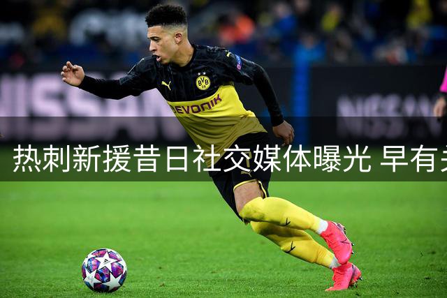 热刺新援昔日社交媒体曝光 早有关注显"儿刺梦